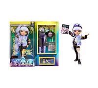 Rainbow High Rainbow Vision Royal Three K-Pop Bambola Alla Moda Tessa Park, Include 2 Vestiti Mix & Match, Cuffie Con Microfono E Merchandising, Età 6+ Anni, Azzurro