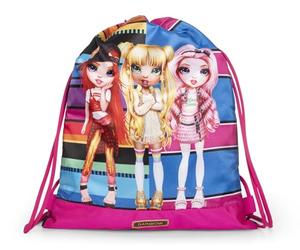 RAINBOW HIGH - Sacca Coulisse Ufficiale Rainbow High, Compatta e Versatile, Ideale per Palestra, Scuola, Viaggi, Portamerenda, Idea Regalo Bambine e Ragazze, 35x42x2 cm