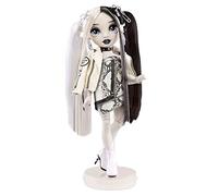 Rainbow High Serie Shadow High-Heather Grayson-Bambola alla Moda in Grigio con Capelli Bianchi e Neri, Due Outfit e Accessori-da Collezionare-età: dai 6 Anni in su, Colore, 580782EUC