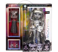 Rainbow High Serie Shadow High - LUNA MADISON - Bambola alla Moda in Grigio