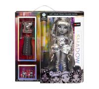 Rainbow High Serie Shadow High - LUNA MADISON - Bambola alla Moda in Grigio
