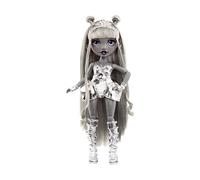 Rainbow High Serie Shadow High - LUNA MADISON - Bambola alla moda in grigio con capelli larghi, due outfit e accessori - Da collezionare - Età: dai 6 anni in su