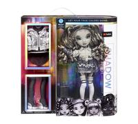 Rainbow High Serie Shadow High - NICOLE STEEL - Bambola alla moda in grigio