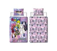 Rainbow High Set Copripiumino Singolo Ombra Panel 2-in-1 Disegni Ragazze Camera
