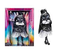 Rainbow High Shadow High Fashion Doll - Shanelle Onyx - Capelli neri, bambola fashion da 28 cm con abiti firmati, adatta a collezionisti e bambini - età 6-12