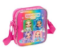 RAINBOW HIGH SHINE - Borsa a tracolla piccola, borsa per bambini, ideale per bambini dai 5 ai 14 anni, comoda e versatile, qualità e resistenza, 16 x 4 x 18 cm, multicolore, M, Casual