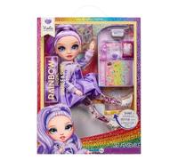 Rainbow High Sparkle and Shine - Viola (Viola) - Bambola fashion da 28 cm con scintille liquide nelle gambe, scuotere per vederle brillare Età 4-12 anni