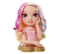Rainbow High Testa da Parrucca Bella 33 cm 4 in 1 pettinare Unghie