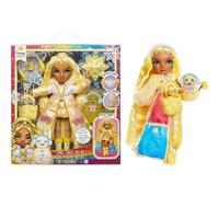 Rainbow High Winter Wonderland Sunny - Bambola Alla Moda Viola 28cm Con Neve Magica Nascosta Nei Vestiti Che Si Gonfia Con L’Acqua