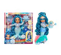 Rainbow High Winter Wonderland - Skyler (Blu) - Bambola fashion da 28 cm, con ne
