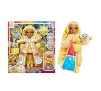 Rainbow High Winter Wonderland - Sunny (Giallo) - Bambola fashion da 28 cm, con