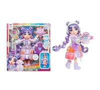 Rainbow High Winter Wonderland Violet - Bambola Viola 28 cm con Neve Magica Nei Vestiti che Si Gonfia e Kit Pupazzo di Neve