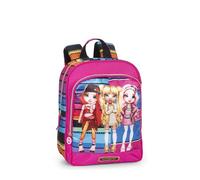 RAINBOW HIGH - Zainetto Bambina Ufficiale Rainbow High, Ideale per Asilo e Tempo Libero, con Spallacci Imbottiti, Retro e Fondo Termoformati, con Pratiche Chiusure a Zip, 22 x 30H x 10 cm
