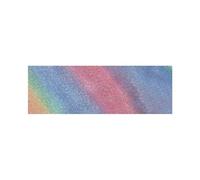 Rainbow Hologram Fabric - Color Shifting Cloth, Lightweight Shimmering Textile, Durable Synthetic Sheet, Multi Purpose Design Material | Celebration Decoration Use, Fashion Garment Creation, Stage
