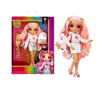 Rainbow Junior High Special Edition - KIA HART - Bambola fashion snodata rosa da 9"/22,86cm con accessori e zaino morbido apribile/chiudibile - Ideale da regalare - Età 4-12 anni