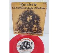 RAINBOW, L.A. connection, B side lady of the lake, 2066 968, 7" single RED VINYL