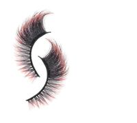 Rainbow Lash Parade - Mazzo di ciglia con accenti cromatici, collezione leggera con piacevole stile per festival, supporto per matrimoni, carnevale, concorsi di bellezza