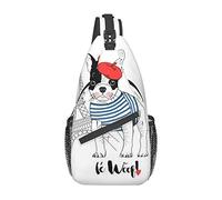 Rainbow LGBT Gay Pride Sling Bag, borse a tracolla multiuso a tracolla da viaggio zaino da trekking per donna uomo