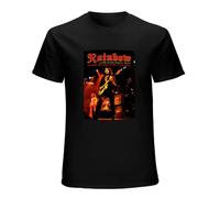 Rainbow Live in Munich T-Shirt English Ritchie Blackmore Black S