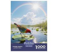 Rainbow Lorikeet 1000 Pezzi Puzzle Difficile Per Amanti Della Logica Concentrazione Momenti Ludici Bird Pezzo Da Collezione 70x50cm/1000pcs