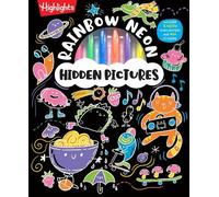 Rainbow Neon Hidden Pictures (Copertina rigida)
