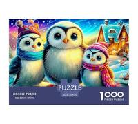 Rainbow OwlIntricate 1000-Piece Jigsaw Puzzles for Adults Presenting A World of Challenging Puzzle Games - These Stand As The Premier Gift Jigsaw Puzzles for Adults And Kids Age 12 Years Up 70x50cm/1