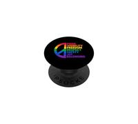 Rainbow Peace Pride Visibilità Libertà Rispetto PopSockets PopGrip Adesivo