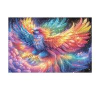 Rainbow Phoenix Rompicapo 1000 Pezzi Per Regalo Di Compleanno Cartone Di Alta Qualità Per Adulti Arch Flora Radiance Antistress Per Hobby E Passatempo Qualità Premium 1000 PCS