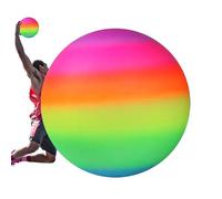 Rainbow Playground Ball - Beautiful Rainbow Fun, Raainbow Sports Balls, Raainbow Playground Ball Set | Swiming Toys Underwater Gonfiabile Baall, Swimming Pool Party Baall, Beach Pool Accessories