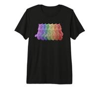 Rainbow Pride Cats - Simpatico diversità di Gatti LGBTQ+ Maglietta Premium