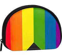 Rainbow Pride Flag Women And Girls Cute Fashion Coin Purse Wallet Bag Change Pouch Key Holder