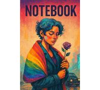 Rainbow Pride Notebook - Aesthetic Lined Journal with Emotional Art Cover | LGBTQ+ Inspired Writing Journal for Thoughts, Notes & Creative Expression ... Notebook for Writing, Journaling, Poetry etc