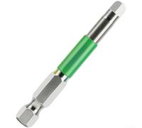 Rainbow - Punta esagonale 65 mm con codolo da 1/4", in lega di acciaio (H6) | Codifica a colori arcobaleno, identificazione rapida dei bit, flusso di lavoro organizzato, riduce gli errori