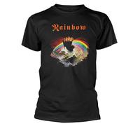 Rainbow 'Rising Classic' (Nero) T-Shirt - NUOVO E UFFICIALE