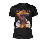 Rainbow - Ritchie BLACKMORE'S Rainbow Album Black T-Shirt Black L