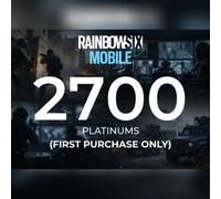 Rainbow Six Mobile - 2700 Platinum (FIRST PURCHASE ONLY) Direct Top-Up - GLOBAL