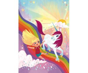 Rainbow Slide - NYPC Uni the Unicorn Collection Puzzle 60 Pieces