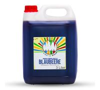 Rainbow Slush Sciroppo AZO e glicerolo Free | tanica da 3 litri | per slush da 18 litri | Concentrato per Slushy Maker 1:5 (mirtillo)