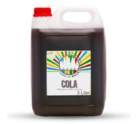 Rainbow Slush Sciroppo AZO e glicerolo Free | tanica da 3 litri | per slush da 18 litri | Concentrato per Slushy Maker 1:5 (Cola)