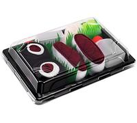 Rainbow Socks - Calze da sushi per donna e uomo - Tamago Butterfish Tonno Salmon Butterfish Squids Butterfish Maki - 2 paia, Tonno Maki di tonno, S