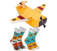 Rainbow Socks - Calzini da Aereo per uomo e donna - 2 paia