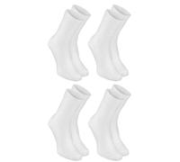 Rainbow Socks - Calzini da donna e uomo in cotone per diabetici senza elastico - 8 paia, 36-38