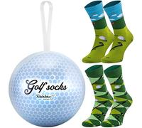Rainbow Socks - Calzini da Golf con Palline - 2 Paia di Calze per Donna e Uomo - Taglie 36-40