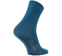 Rainbow Socks - Donna Uomo Colorate Calze Antiscivolo ABS di Cotone - 1 Paia - Jeans - Tamaño 42-43