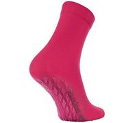 Rainbow Socks - Donna Uomo Colorate Calze Antiscivolo ABS di Cotone - 1 Paia - Rosa - Tamaño 36-38