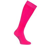 Rainbow Socks - Donna Uomo Colorate Calzini Lunghi Al Ginocchio di Cotone - 1 Paia - Rosa - Tamaño 36-38