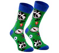 Rainbow Socks - Donna Uomo Divertenti Scuola Calzini - 1 paio - Geografia - Taglia 36-40