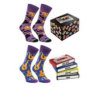 Rainbow Socks - Donna Uomo Jazz Musica Divertenti Calze - 2 Paia