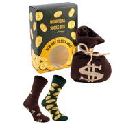 Rainbow Socks - Donna Uomo Sacchetto Calze in Scatola Divertenti - 2 Paia - Taglia 41-46