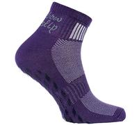 Rainbow Socks - Donna Uomo Sportive Calze Antiscivolo ABS di Cotone - 1 Paia - Porpora - Tamaño 36-38